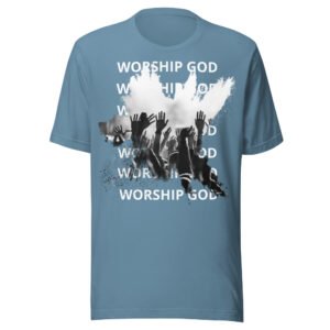 We Are Here To Worship God T-Shirt By Stephen Royal